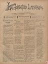 [Issue] Juventud Literaria, La (Murcia). 26/8/1894.