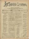[Ejemplar] Juventud Literaria, La (Murcia). 13/1/1895.