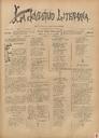 [Issue] Juventud Literaria, La (Murcia). 8/11/1896.