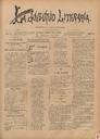 [Ejemplar] Juventud Literaria, La (Murcia). 27/6/1897.
