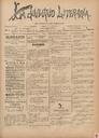 [Issue] Juventud Literaria, La (Murcia). 3/4/1898.