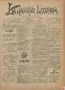 [Ejemplar] Juventud Literaria, La (Murcia). 4/12/1898.