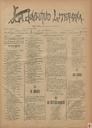 [Ejemplar] Juventud Literaria, La (Murcia). 11/12/1898.