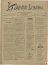 [Ejemplar] Juventud Literaria, La (Murcia). 9/4/1899.