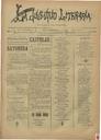 [Ejemplar] Juventud Literaria, La (Murcia). 4/6/1899.