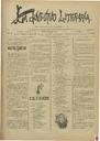 [Ejemplar] Juventud Literaria, La (Murcia). 29/10/1899.