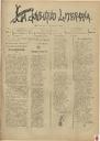 [Ejemplar] Juventud Literaria, La (Murcia). 26/11/1899.