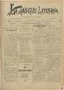 [Issue] Juventud Literaria, La (Murcia). 7/1/1900.