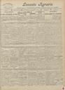 [Issue] Levante Agrario (Murcia). 2/6/1926.