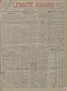[Issue] Levante Agrario (Murcia). 22/1/1929.