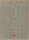 [Issue] Levante Agrario (Murcia). 15/6/1929.