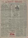 [Issue] Levante Agrario (Murcia). 17/8/1929.