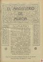 [Issue] Magisterio de Murcia, El. 20/3/1925.