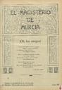 [Ejemplar] Magisterio de Murcia, El. 31/5/1926.