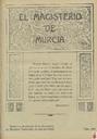 [Ejemplar] Magisterio de Murcia, El. 10/1/1927.