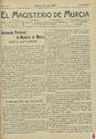 [Issue] Magisterio de Murcia, El. 15/7/1927.