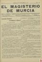[Ejemplar] Magisterio de Murcia, El. 20/9/1927.