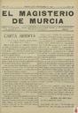 [Ejemplar] Magisterio de Murcia, El. 30/9/1927.