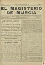 [Ejemplar] Magisterio de Murcia, El. 20/12/1927.