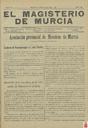 [Ejemplar] Magisterio de Murcia, El. 20/5/1928.