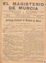 [Issue] Magisterio de Murcia, El. 20/10/1928.