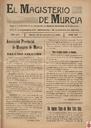 [Ejemplar] Magisterio de Murcia, El. 10/11/1929.