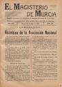 [Issue] Magisterio de Murcia, El. 30/5/1930.