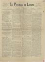 [Issue] Provincias de Levante, Las (Murcia). 30/5/1887.