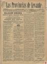 [Issue] Provincias de Levante, Las (Murcia). 28/1/1891.