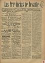 [Issue] Provincias de Levante, Las (Murcia). 23/4/1891.