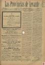 [Issue] Provincias de Levante, Las (Murcia). 25/4/1891.