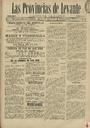 [Ejemplar] Provincias de Levante, Las (Murcia). 27/4/1891.