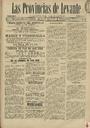 [Issue] Provincias de Levante, Las (Murcia). 27/4/1891.