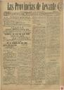 [Issue] Provincias de Levante, Las (Murcia). 16/5/1891.