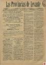 [Issue] Provincias de Levante, Las (Murcia). 20/7/1891.