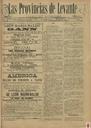 [Issue] Provincias de Levante, Las (Murcia). 31/10/1891.