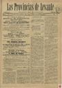 [Issue] Provincias de Levante, Las (Murcia). 13/11/1891.