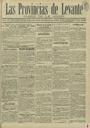 [Issue] Provincias de Levante, Las (Murcia). 18/12/1894.