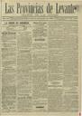 [Issue] Provincias de Levante, Las (Murcia). 27/12/1894.