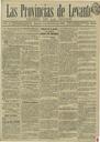 [Issue] Provincias de Levante, Las (Murcia). 7/2/1895.