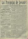 [Issue] Provincias de Levante, Las (Murcia). 19/4/1895.