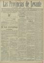 [Issue] Provincias de Levante, Las (Murcia). 14/8/1895.