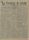 [Issue] Provincias de Levante, Las (Murcia). 18/9/1896.