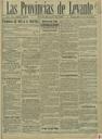 [Issue] Provincias de Levante, Las (Murcia). 26/7/1897.