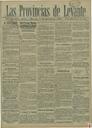 [Issue] Provincias de Levante, Las (Murcia). 17/11/1897.