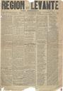 [Ejemplar] Región de Levante : Diario independiente (Murcia). 3/11/1904.
