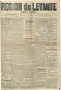 [Issue] Región de Levante : Diario independiente (Murcia). 7/3/1906.