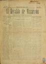 [Ejemplar] Heraldo de Mazarrón (Mazarrón). 23/1/1912.