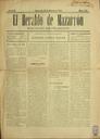 [Issue] Heraldo de Mazarrón (Mazarrón). 26/2/1912.