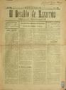[Ejemplar] Heraldo de Mazarrón (Mazarrón). 11/10/1912.